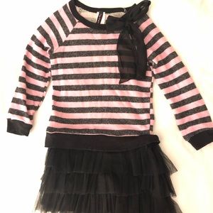 Lily Bleu pink and black tutu dress